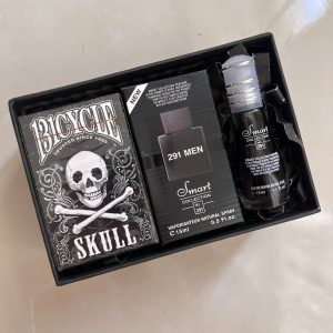 پک کادویی روز پدر | پاسور طرح اسکلت و ادکلن ۱۵ میل لالیک