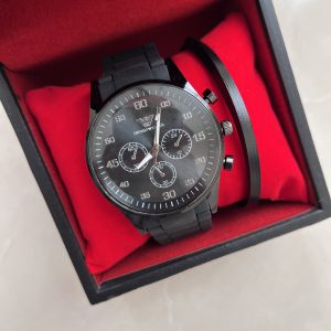 کادو ولنتاین | ساعت مچی مردانه امپریو و دستبند بنگل پیچ